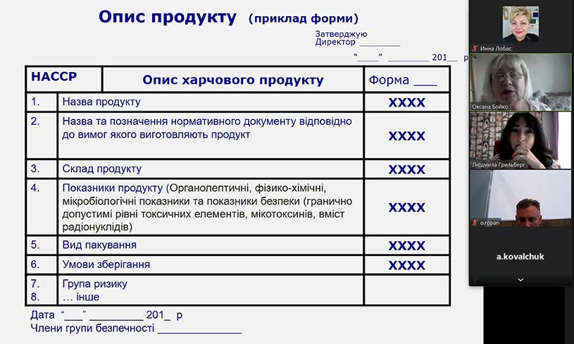 В программу вебинара вошла вся необходимая аудитору информация о ISO 22000:2018