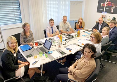 Представители ООО «ТЮФ Тюринген Украина» в лице директора Владимира Кухарчука и главного специалиста по сертификации Марины Витовской