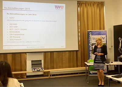 Результаты аудитов со стороны Органа по аккредитации DAkkS